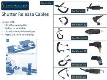 Shutter Release Cable (select type)