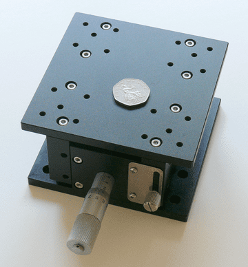 Single Axis 125 x 125mm Precision Specimen Z Stage