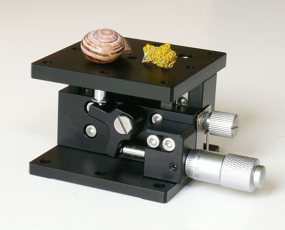 Single Axis 60 x 60mm Precision Specimen Stage