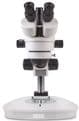 UM1076C ultraZOOM-1 Stereo Zoom Microscope 7X-45x (up to 270x), Trinocular with dual LED stand.