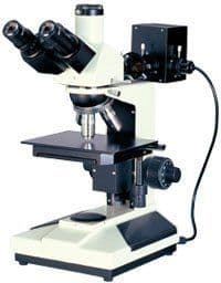 UM1121B 40X-400X, Trinocular, Routine Material Microscope, Reflected Light