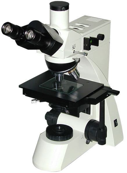 UM1122B Research; Routine Materials Upright Trinocular Microscope