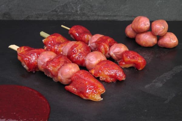 Chicken and Chorizo Kebabs