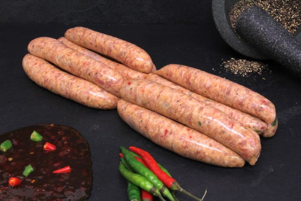 Chilli Chicken Sausages 🚩