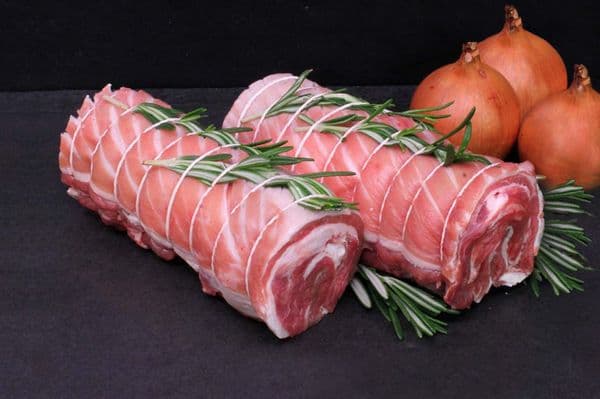 Free Range Lamb Breast Roulade
