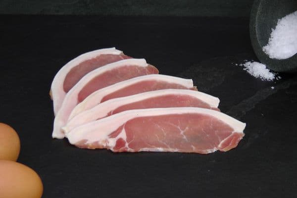 Free Range Tamworth Unsmoked Back Bacon