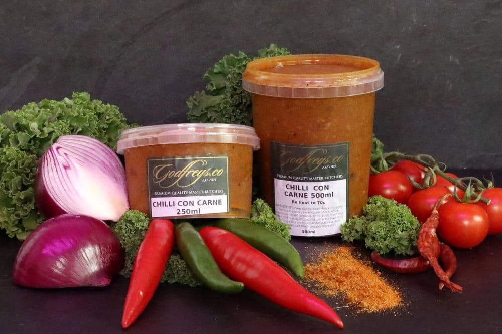 Godfreys Fresh Free Range Beef Chilli con Carne