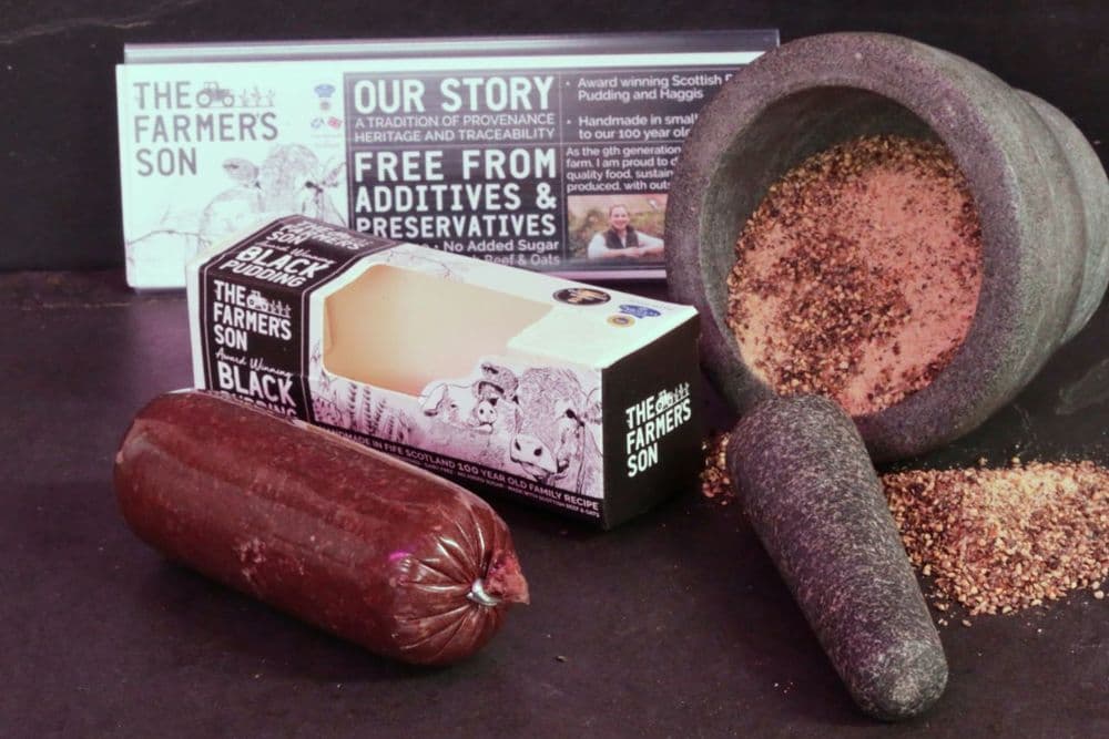 The Farmers Son Scottish Black Pudding Chubb