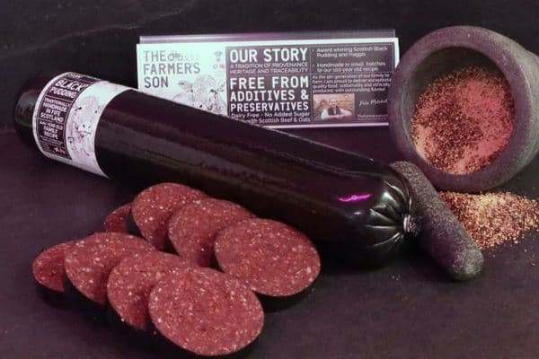 The Farmers Son Scottish Black Pudding Slicing Stick
