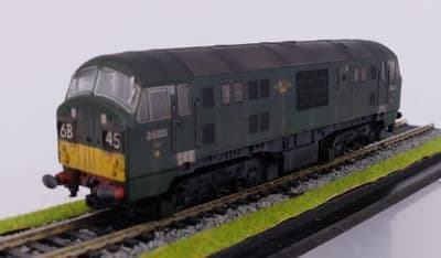 Dapol Class 22 Diesel BR Green Late Crest D6323 Weathered Small Yellow Panels Ltd Edn  DCC Ready