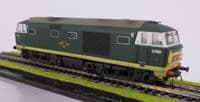 Heljan 3517 Class 35 Diesel BR  Green Late Crest D7026 Weathered Small Yellow Panels  DCC Ready