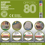 2m x 25m Roll - OPPOTEX 80 GSM
