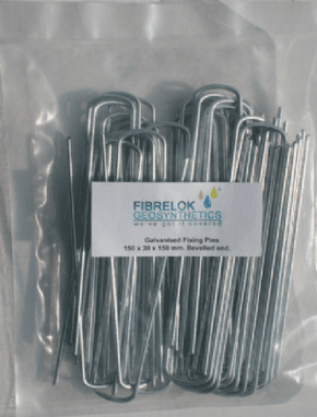 50 Galvanised Fixing Pins 150mm x 30mm x 150mm