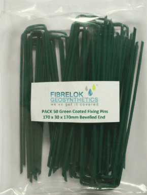 Artificial Grass GREEN Galvanised Fixing Pins 170mm x 30mm x 170mm PACK 50