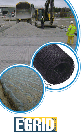 E'Grid 30/30 Biaxial - Roll size 4m x 50m - Full EGRID Range available