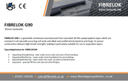 FIBRELOK CONTRACTOR Woven Geotextile G90 4.5m x 100m