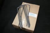 Heavy Duty U Pins ( Box 100 ) 270mm x 80mm x 270mm x 6mm Ribbed