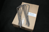 Heavy Duty U Pins ( Box 50 ) 270mm x 80mm x 270mm x 6mm Ribbed