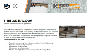 Non Woven - FIBRELOK ARENA 3000 - (300GSM) - Roll Size 5.25m x 100m