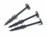 Plastic Pegs for weed control fabric 150mm long pack of 100 BEST QUALITY