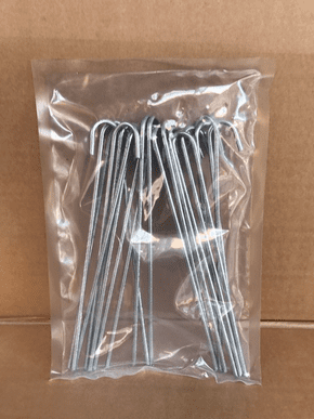 Tent Awning Pegs Galvanized J Pins 9