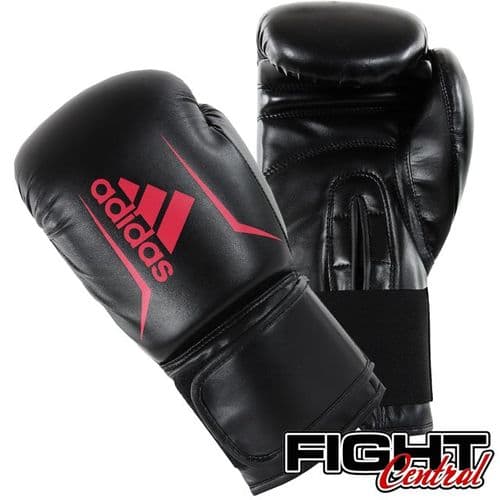 Adidas Speed 50 Boxing Gloves - Black/Red