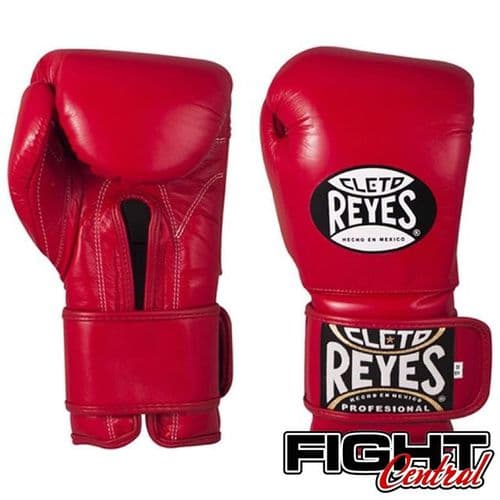 Cleto Reyes Velcro Sparring Gloves - Red
