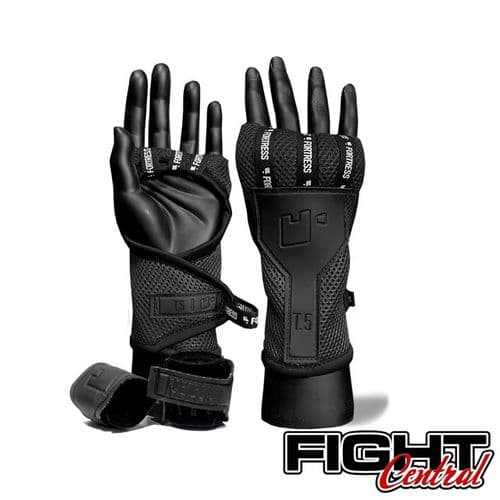 Fortress Boxing - T.5 Fast Wraps - Black