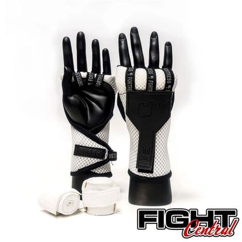 Fortress Boxing - T1 Fast Wraps - White