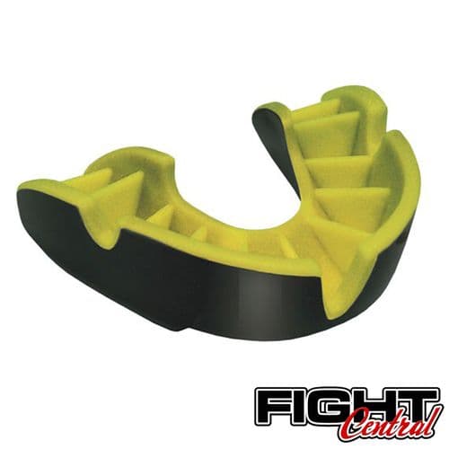 OPRO Silver Gum Shield - Black