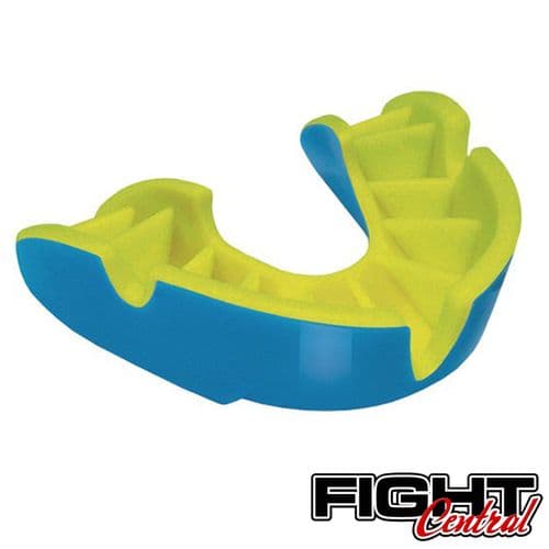 OPRO Silver Gum Shield - Blue