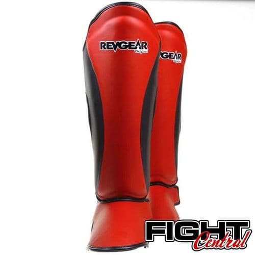 Revgear Original Muay Thai Shin Pads - Red