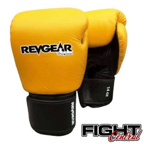 Revgear Original Thai Boxing Gloves - Yellow