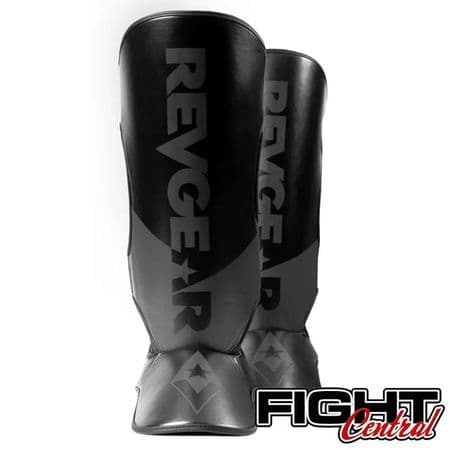 Revgear Pinnacle Shin Pads - Black/Black