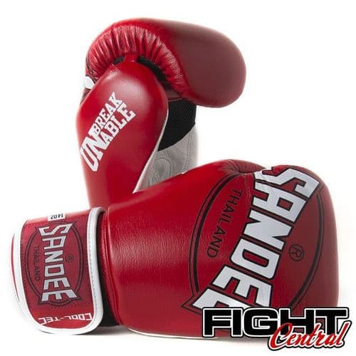Sandee Cooltec Boxing Gloves - Red