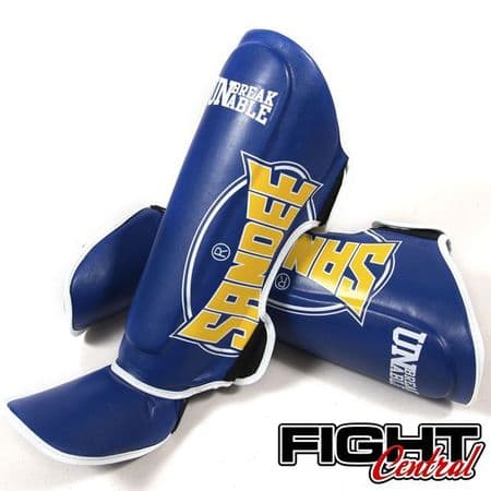 Sandee Cooltec Shin Pads - Blue