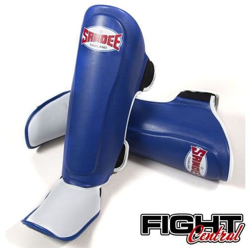 Sandee Kids Authentic Shin Pads - Blue
