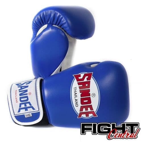 Sandee Two Tone Boxing Gloves - Blue