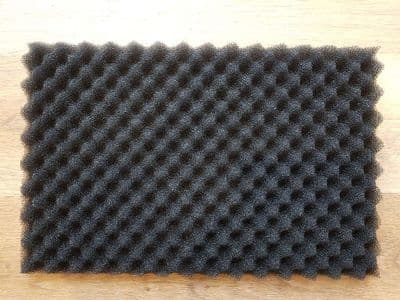 Coarse deep profile foam (colour may vary)
