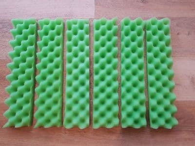 FX5 / FX6 Thick deep profile medium foams (set of 6)