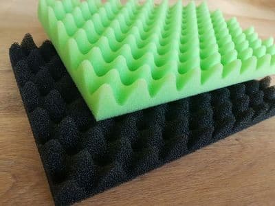 Thick Coarse and Medium Foam (colour may vary)
