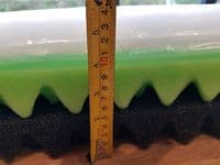 Thick Coarse, Medium Foam and Soft 2