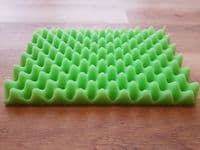 Thick Coarse, Medium Foam and Soft 2