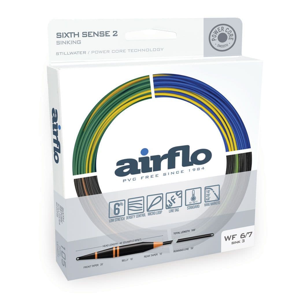 エアフロ Sixth Sense 2 Stillwater WF6/7 airflo-sixth-sense-2-sinking-