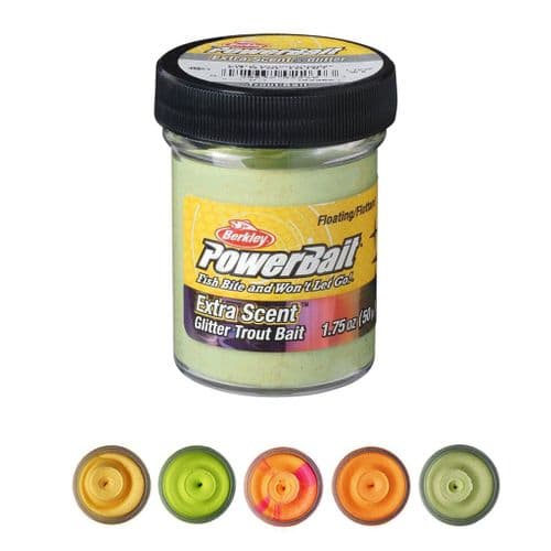 Berkley PowerBait Cheese Glitter Trout Bait