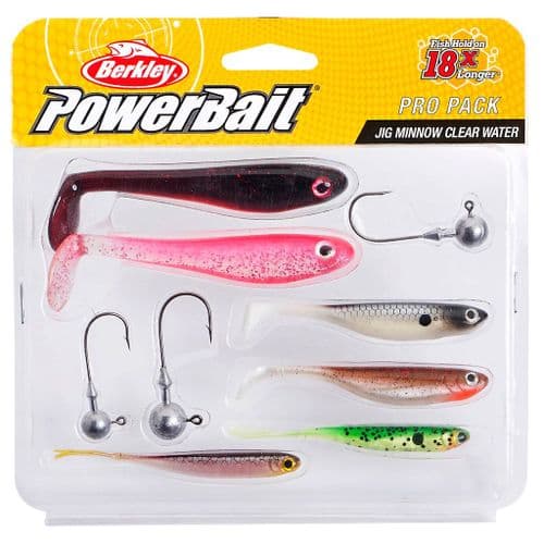 Berkley PowerBait Pro Pack Jig Minnow Clear Water