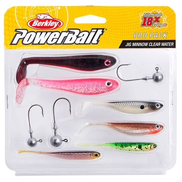 Berkley PowerBait Pro Pack Jig Minnow Clear Water
