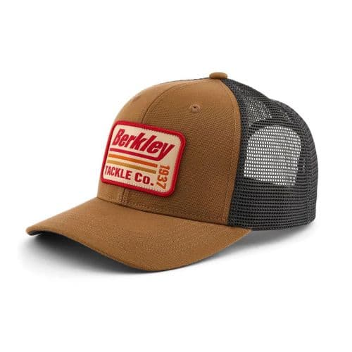 Berkley Striper Trucker Cap Light Brown