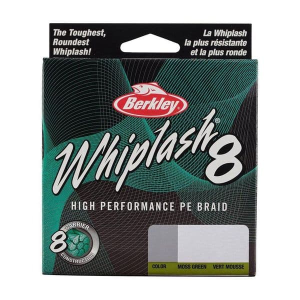 Berkley Whiplash 8 Braid Green | 150m