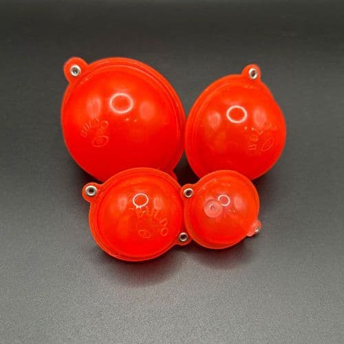 Buldo Round Bubble Floats - Metal Eyed